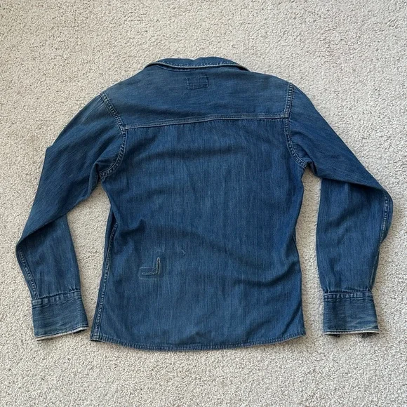 Miller Western Wear Denim Long Sleeve Shirt - Picture 7 of 8